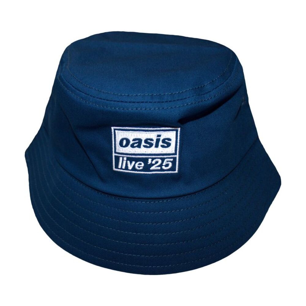 Oasis Live �'25 Logo Bucket Hat / Navy Blue